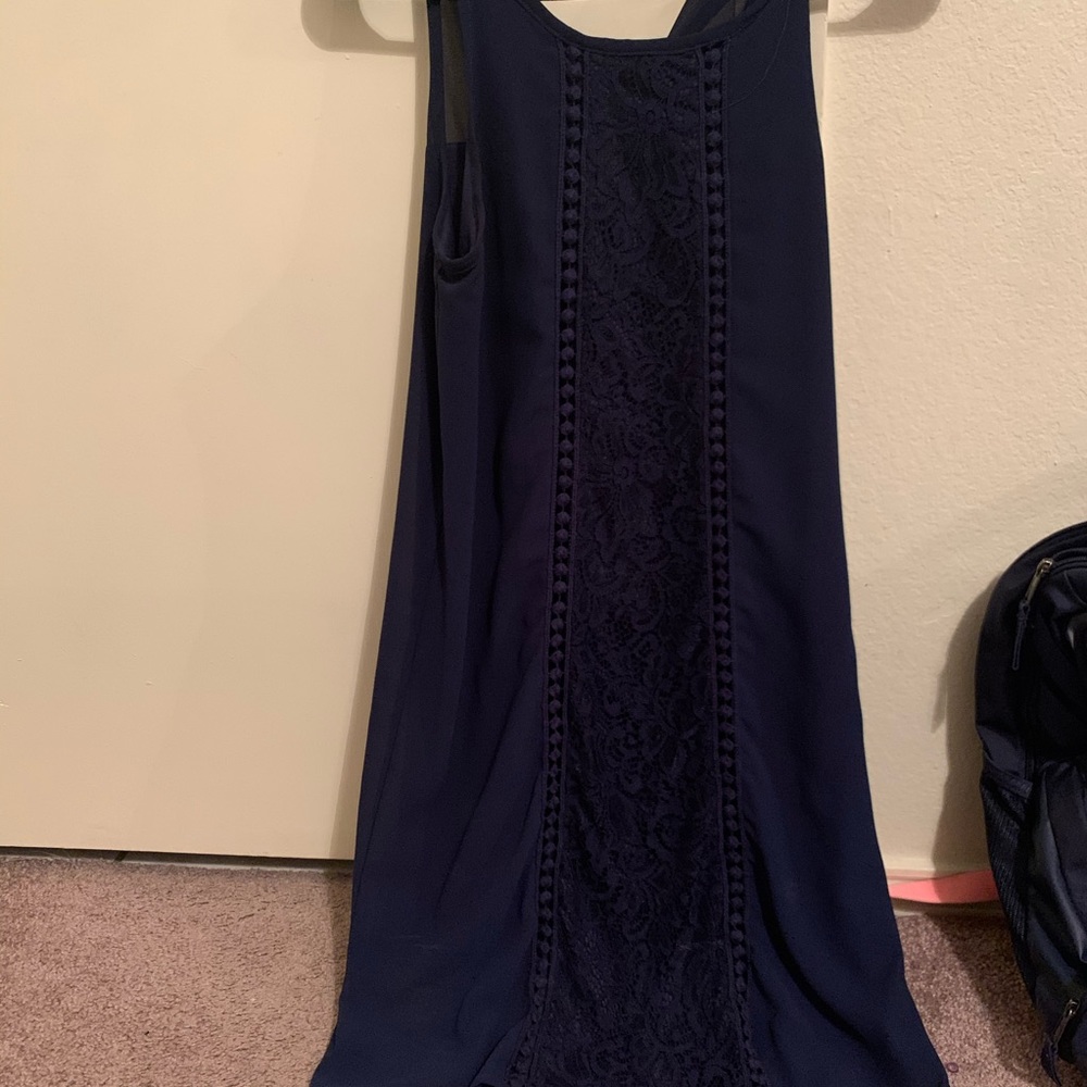 Blue dress